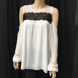 Michael Kors Cold Shoulder Top